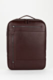 %100 Hakiki Deri 15,6 inç Laptop & Evrak Çantası Sırt Çantası