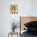 Apliqa Gallıano Metal Modern Yatak Odası Duvar - Yatak Başı Aplik 