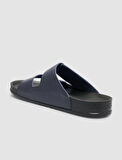 Cırt Cırtlı Lacivert Erkek Terlik