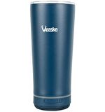 Vaeske 500 Ml Çelik Termos Bluetooth Hoparlör Mavi