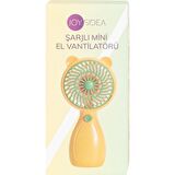  Joysıdea Şarjlı Mini El Vantilatör Sarı