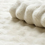 Rex Tavşanı Bubble Post Halı Krem