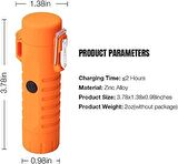 Explorer Electric Lighter Usb Çakmak - Alevsiz, Dumansız, Şarj Edilebilir