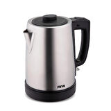 Mina Tiryaki Çaycı Inox Paslanmaz Çelik Elektrikli Çay Makinesi + Kettle Çaydanlık
