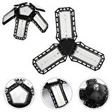 Ayt Ledx Ayarlanabilir Açılı 3 Kanatlı 72 Smd Ledli Galaxy Projektör Işığı 40W 4400 Lumen E27 Duy Ampul 32Cm