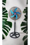 HOOK Metal Ayaklı Vantilatör 18'' İnç (45cm) 85W 5 Metal Kanatlı 3 Kademeli Güçlü