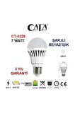 Cata şarjlı led ampul ct-4229 7w led ampul