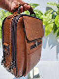 WEST POLO ERKEK A KALİTE 1 . SINIF İŞÇİLİK ( 6 GÖZLÜ ) CROSSBODY ( ÇAPRAZ ) ÇANTA
