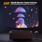 Vankyo Leisure 495W Android 4K Destekli 5G Wi-Fi + 5.1 Bluetooth LCD LED Projeksiyon Cihazi - 220 İnç Yansıtma - HiFi Dolby Ses Sistemi