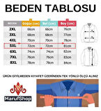 Erkek Büyük Beden 122 Kilo - 158 Kilo Arası İçin Uygun Geniş Kalıp Polo Yaka Selanik Sweat Kahve