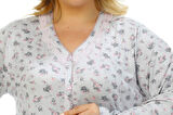 Etoile Bambu Büyük Beden Kadın Pijama Takımı