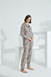 Angelique %100 Pamuk Uzun Kol Kadın Pijama Takımı 21500