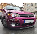 Fiat Albea 2002-2013 Uyumlu Üniversal Astra H lip Esnek Ön Lip 2 Parça Tampon Altı Dil Karlık Ön Ek