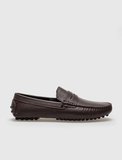 Hakiki Deri Kahverengi Kemerli Erkek Loafer