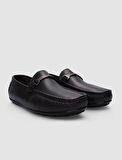 %100 Hakiki Deri Kahverengi Toka Detaylı Erkek Loafer