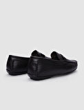 %100 Hakiki Deri Kahverengi Toka Detaylı Erkek Loafer
