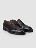 %100 Hakiki Deri Siyah Erkek Klasik Ayakkabı