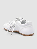 %100 Hakiki Deri Beyaz Kadın Sneaker