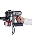 Ariete 2761 120W 22,2V 45 Dakika Çalışma Süresi 1L Toz Haznesi HEPA Filtreli Kırmızı Dikey Süpürge
