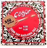 Çöğür 3CGR20 3 Takım Uzun Sap Bağlama Teli  004/Cst 0.20 