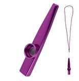MK-02P Metal Kazoo İp Askılı Alüminyum Alaşım Mor