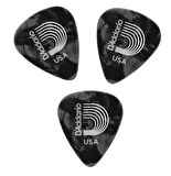 Daddario 1CAP4-BK 3 Adet Gitar Pena 0.70 mm Siyah Medium
