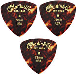 Martin Medium Üçgen Pena 0.73 mm Gitar Pena (3 Adet)