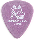 Jim Dunlop 417R.71 3 Adet Gitar Penası Gator Grip (0.71mm)