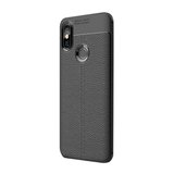 Gpack Xiaomi Mi 8 Se Kılıf Niss Silikon Deri DokumaNano Ekran Koruyucu