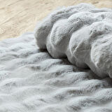 Rex Tavşanı Bubble Post Halı Gri