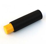 Cohiba Seyahat Humidor / Puro Saklama Kutusu Silindir - Sarı-Siyah