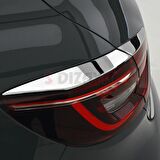 S-Dizayn Renault Clio 5 Krom Stop Üst Çıtası 4 Prç. 2019 ve Üzeri