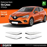 S-Dizayn Renault Clio 5 Krom Sis Çıtası 4 Prç. 2019 ve Üzeri