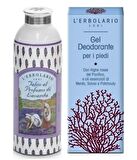 "SET" L'Erbolario Lavanta Parfümlü Talk Pudrası ve Koku Giderici Deodorantlı Ayak Jeli Seti