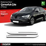 S-Dizayn Renault Megane 4 Krom Çamurluk Sinyal Çıtası 2 Prç. 2020 Üzeri