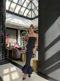VANETTA STRAPLEZ BALIK ELBİSE