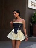 MATE JEAN BÜSTİYER & BALON ETEK TAKIM