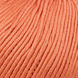 La Mia Mercerized Cotton Turuncu El Örgü İpi - 201 - 33581