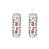 CT-STONES® Şeffaf Kapaklı Sızdırmaz Yağlık Sosluk Şişesi Plastik Yağdanlık Master Chef AP-9471