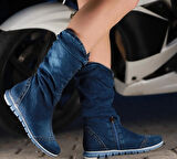 JEANOLOG KOT BOT YAZLIK GÜNLÜK GİYİME UYGUN TAM KALIP 7040