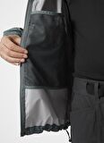 Helly Hansen Hh Loke Jacket Fermuarlı Normal Kalıp Siyah Erkek Yağmurluk