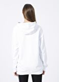Helly Hansen Hh Hh Logo Hoodie Kapüşonlu Normal Kalıp Beyaz Erkek Sweatshirt