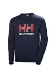 Helly Hansen Hh Hh Logo Crew Sweat Bisiklet Yaka Normal Kalıp Lacivert Erkek Sweatshirt
