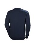 Helly Hansen Hh Hh Logo Crew Sweat Bisiklet Yaka Normal Kalıp Lacivert Erkek Sweatshirt