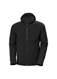 Helly Hansen Siyah Erkek Düz Yaka Mont HHA.62987_PARAMOUNT HOODED SOFTSHEL