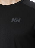 Helly Hansen Hh Lifa Active Crew Bisiklet Yaka Normal Kalıp Siyah Erkek Üst İçlik