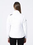 Helly Hansen Hh W Crew Insulator Jacket 2.0 Fermuarlı Normal Kalıp  Beyaz Kadın Mont