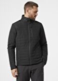 Helly Hansen Hh Crew Insulator Jacket 2.0 Fermuarlı Uzun Kollu Normal Kalıp Füme Erkek Mont