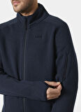 Helly Hansen HHA.49429_HHA.597_VARDE POLAR 2.0 Lacivert Dik Yaka Normal Düz Erkek Polar Sweatshırt