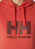 Helly Hansen Kırmızı Kadın Kapüşonlu Sweatshirt HHA.33978_HELLY HANSEN  W LOGO HOOD